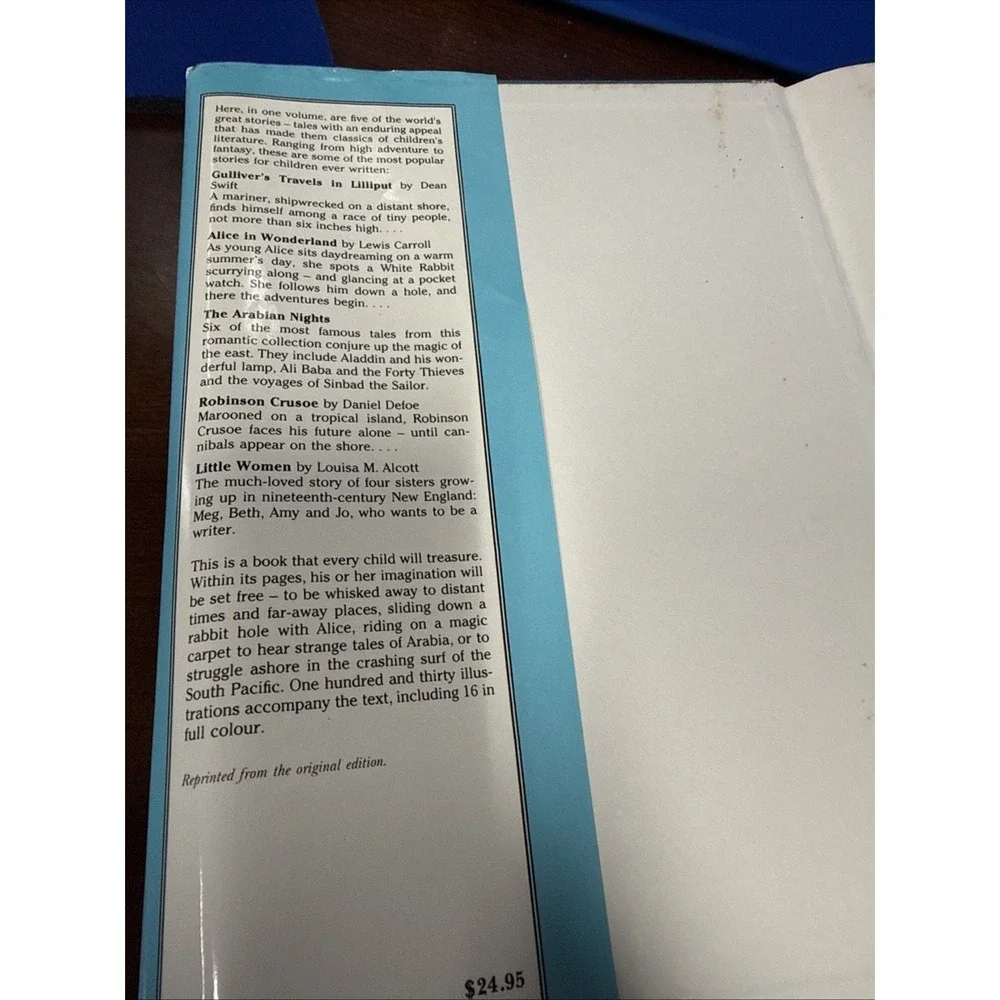 Classic Book‎ of Children's Stories Hardcover - 1934-1986 Gulliver's, Alice,...